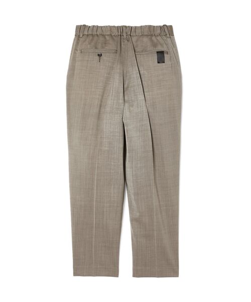 ワイドパンツ スラックス 2TUCK TROUSERS メンズ レディースの画像