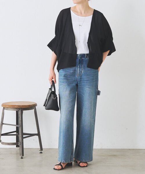 BEARDSLEY（ビアズリー） ベスト ジレ シアーギャザードルマンハオリ