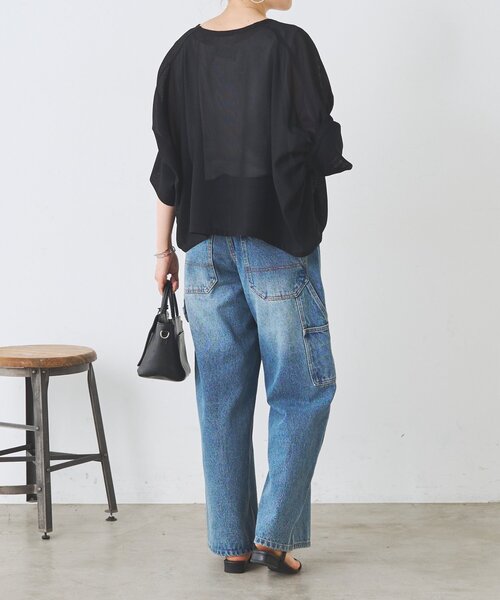 BEARDSLEY（ビアズリー） ベスト ジレ シアーギャザードルマンハオリ
