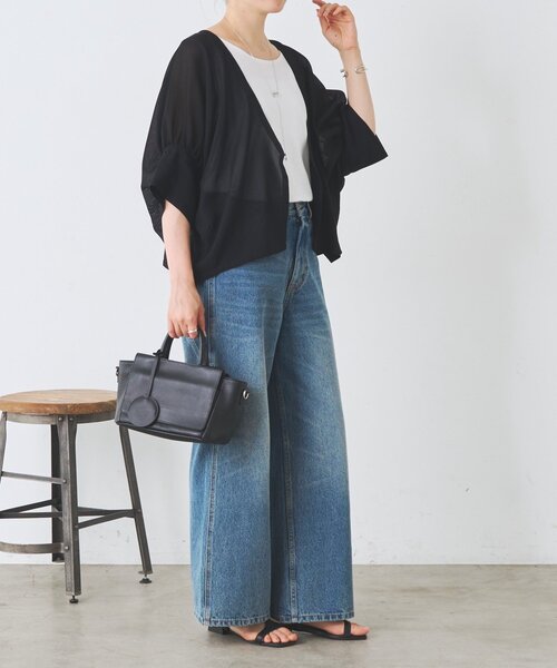 BEARDSLEY（ビアズリー） ベスト ジレ シアーギャザードルマンハオリ