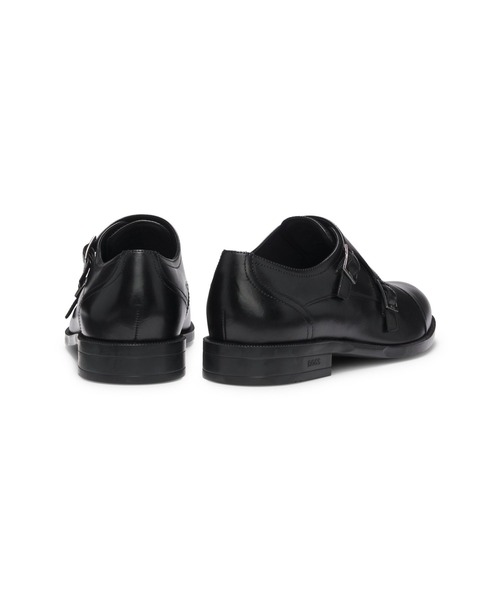 HUGO BOSS ダブルモンク　シューズ BOSS（HUGO BOSS） 革靴 ビジネスシューズ レザー モンクシューズ