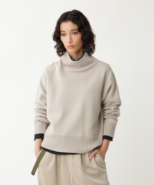 「MHL.」 長袖ニット 2 ブラウン レディース_画像2
