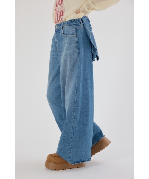 「RODEO CROWNS WIDE BOWL」 デニムパンツ SMALL ワンウォッシュ レディース