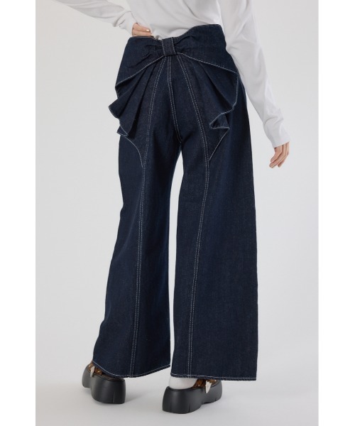 「RODEO CROWNS WIDE BOWL」 デニムパンツ SMALL ワンウォッシュ レディース