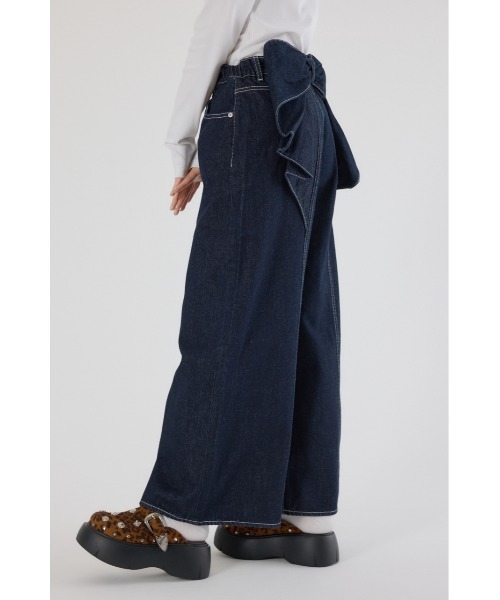 「RODEO CROWNS WIDE BOWL」 デニムパンツ SMALL ワンウォッシュ レディース