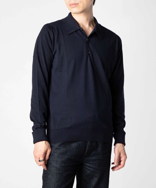 ポロシャツ JOHN SMEDLEY FINCHLEY ジョンスメドレー ポロシャツ メンズ レディースの画像