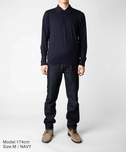 JOHN SMEDLEY（ジョンスメドレー） ポロシャツ JOHN SMEDLEY FINCHLEY