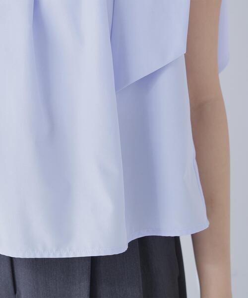 ブラウス シャツ 「sweet掲載」「ちょうど、いい服」ときめきリボンブラウス レディースの画像
