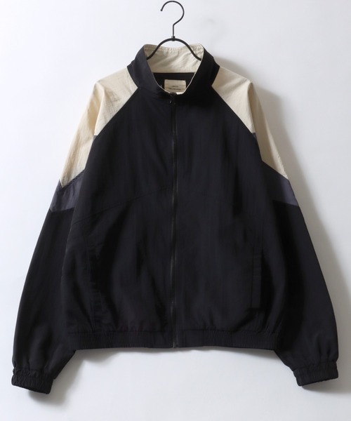 「SITRY」 「corisco」ナイロンブルゾン LL ネイビー メンズ_画像2