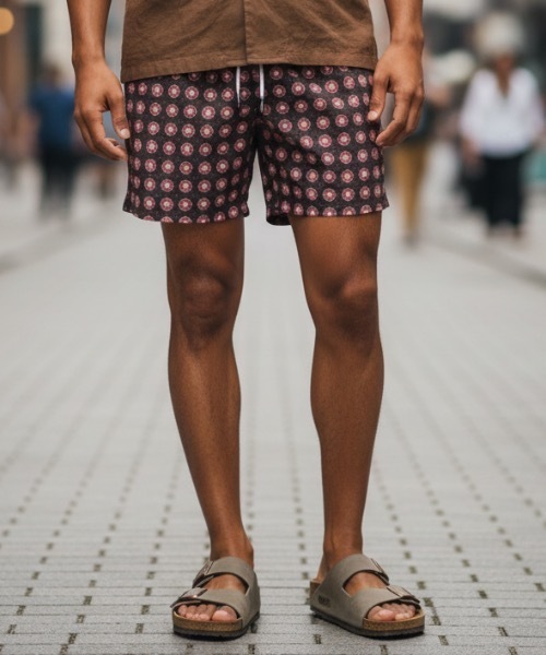 OAS（オーエーエス） 水着 BOARD SHORTS/OAS / 総柄ボードショーツ