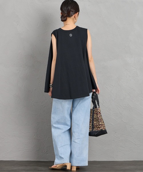ORCIVAL（オーシバル） tシャツ ノースリーブデザイン Tシャツ 