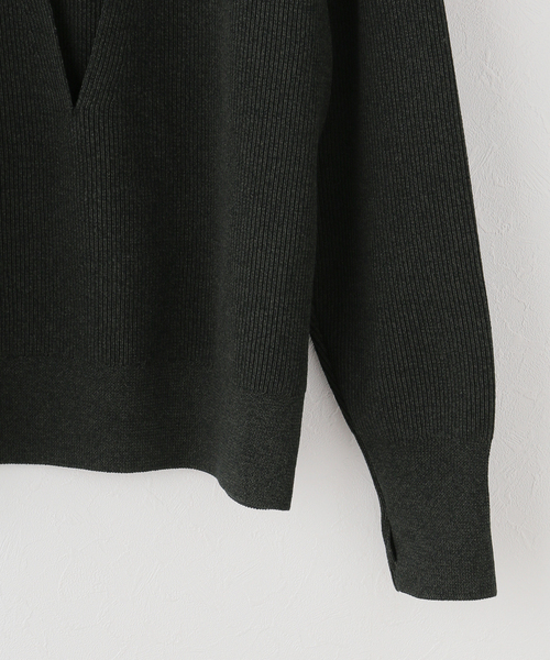 IENA（イエナ） ニット セーター PURLAM/プラム AZE Deep-Vneck L/S PO
