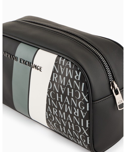 ARMANI EXCHANGE 「ARMANI EXCHANGE」 ポーチ FREE グリーン メンズ