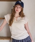 tシャツ 半袖 アソートボタンVネックT/As...の詳細画像5