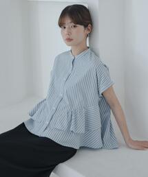 URBAN RESEARCH Sonny Label ブラウス シャツ 「WEB限定」バンドカラー
