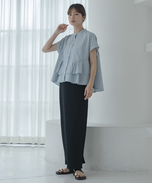 URBAN RESEARCH Sonny Label ブラウス シャツ 「WEB限定」バンドカラー
