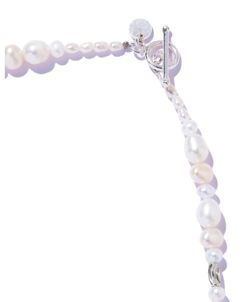 ネックレス 「les bonbon」quiet luster long necklace/クワイエット ラスター ロング ネックレス レディースの画像