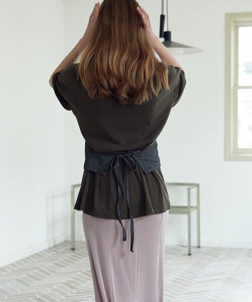 tシャツ スラブコットンBIGTee レディースの画像