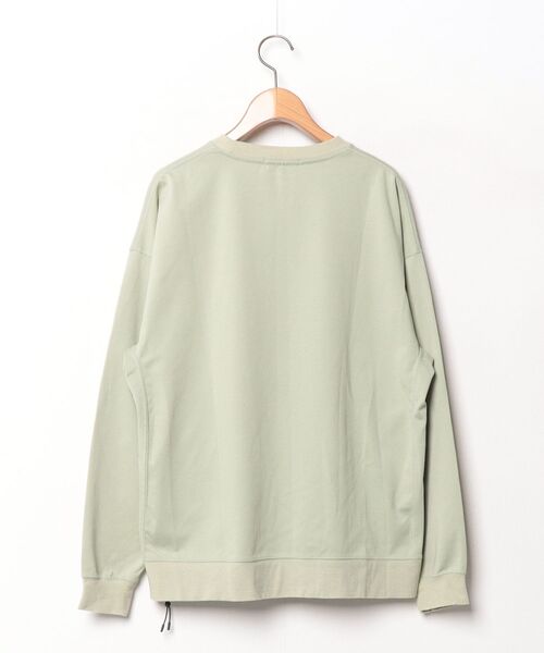 「NUMERALS」 長袖Tシャツ MEDIUM グリーン メンズ_画像2