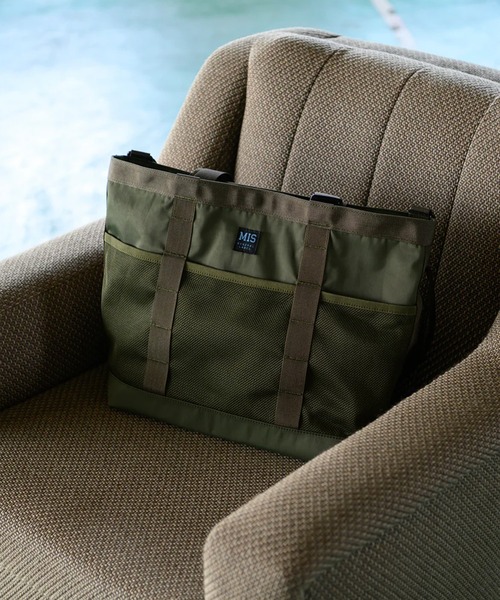 MIS（エムアイエス） トートバッグ 「MIS」MESH POCKET TOTE BAG