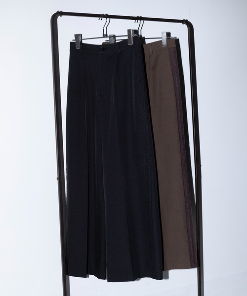 「MAISON BREEZE reveur」 スラックス S ブラック レディース_画像2