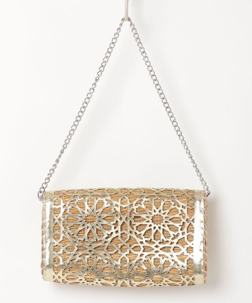 「Fatima morocco」 トートバッグ - ゴールド レディース_画像2
