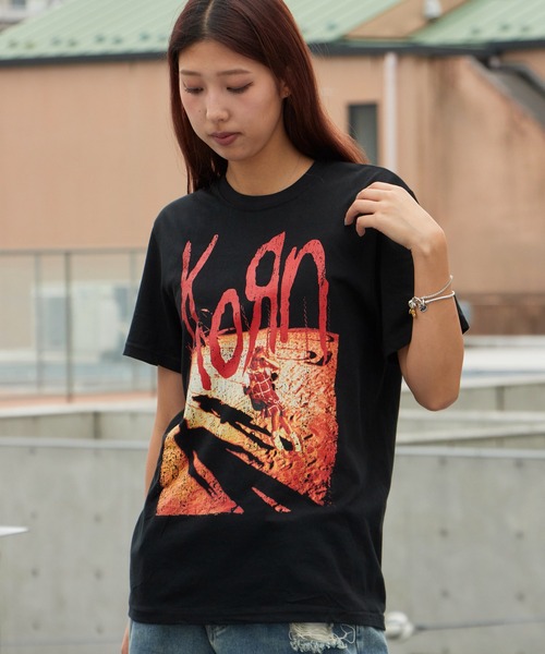 ROOP TOKYO tシャツ KORN/コーン UNISEX T-SHIRT: SHADOW PLAYGROUND