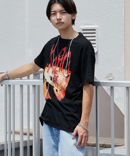ROOP TOKYO tシャツ KORN/コーン UNISEX T-SHIRT: SHADOW PLAYGROUND