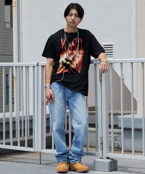 ROOP TOKYO tシャツ KORN/コーン UNISEX T-SHIRT: SHADOW PLAYGROUND