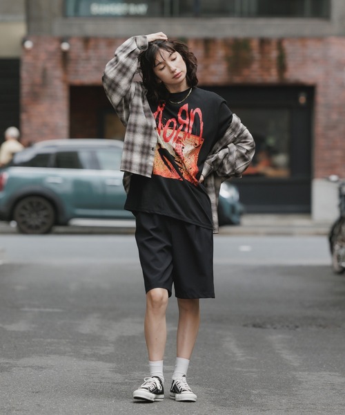 ROOP TOKYO tシャツ KORN/コーン UNISEX T-SHIRT: SHADOW PLAYGROUND