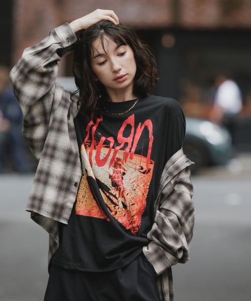 ROOP TOKYO tシャツ KORN/コーン UNISEX T-SHIRT: SHADOW PLAYGROUND
