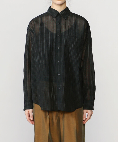 「Bshop」 長袖シャツ WOMENS ホワイト系その他 レディース_画像5