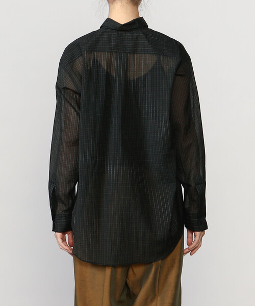 「Bshop」 長袖シャツ WOMENS ホワイト系その他 レディース_画像7