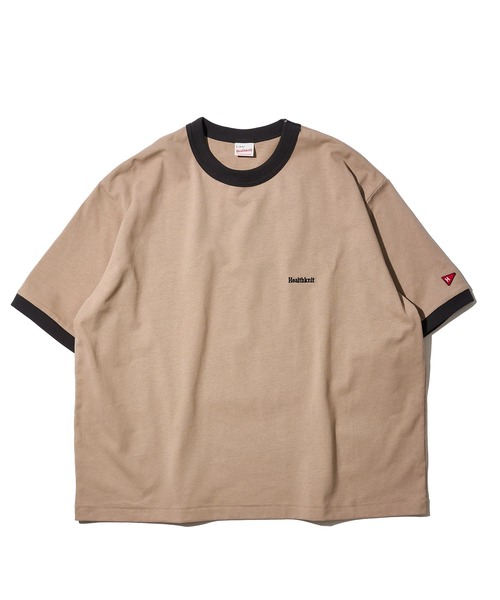 「Healthknit」 半袖Tシャツ MEDIUM オフホワイト メンズ_画像4