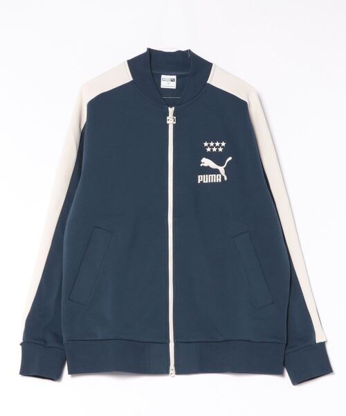 PUMA（プーマ） ジャージブルゾン SMALL ネイビー メンズ : ZOZOTOWN