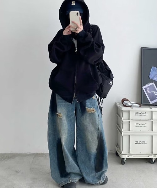 「MGV」 デニムパンツ MEDIUM ブルー メンズ_画像7