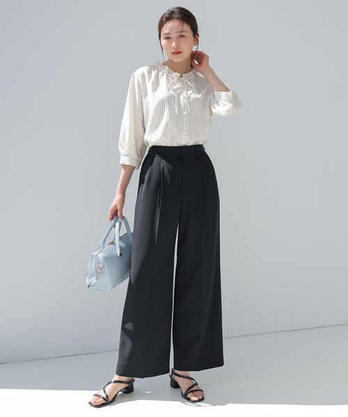 「ANY SIS」 パンツ SMALL グレー レディース_画像4