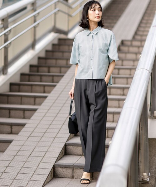 「ANY SIS」 パンツ SMALL グレー レディース_画像6