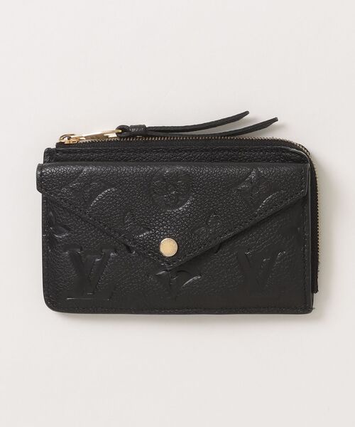 LOUIS VUITTON ブラックケース LOUIS VUITTON（ルイ・ヴィトン） カードケース - ブラック レディース