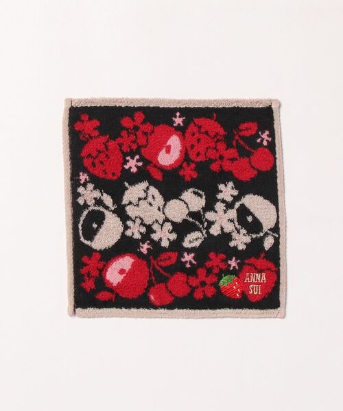 ANNA SUI（アナスイ） ハンカチ フルーツ柄 タオルハンカチ レディース