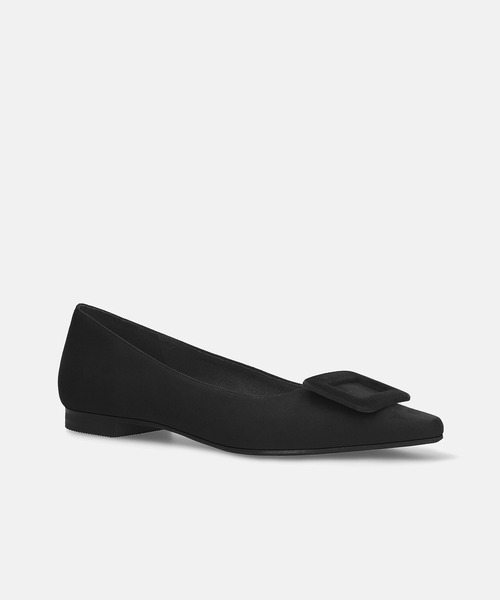 「MAMIAN」 フラットパンプス 24.0cm ネイビー レディース_画像6