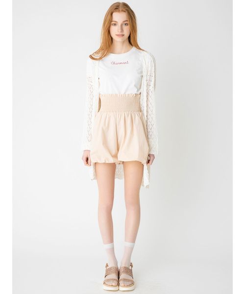 Dazzlin レディースショート ハーフパンツの商品一覧 ボトムス パンツ ファッション 通販 Yahoo ショッピング