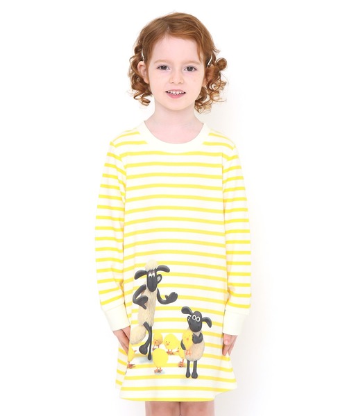 ワンピース コラボレーションスウェットキッズワンピース ショーンアンドティミー ひつじのショーン オフホワイト Zozotown Paypayモール店 通販 Paypayモール