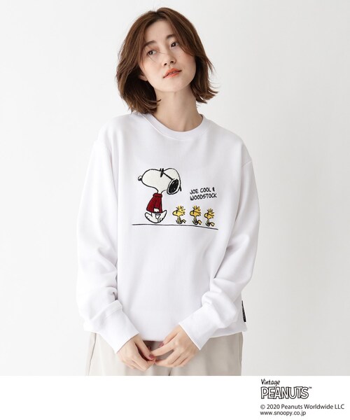 スウェット ピーナッツ Peanuts別注 スヌーピー スウェットクルーネック Zozotown Paypayモール店 通販 Paypayモール