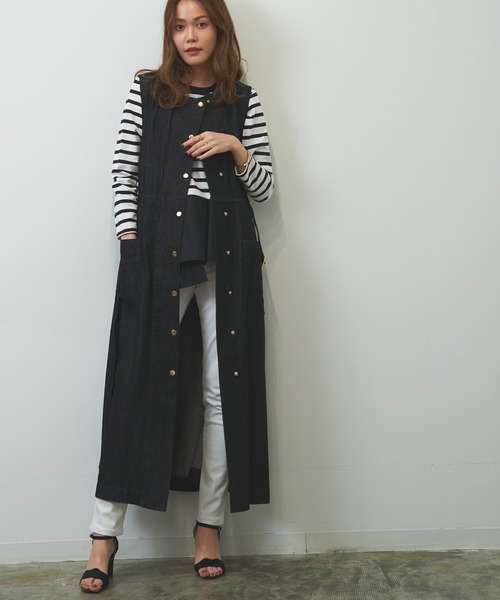 高級感 ワンピース ライトデニム ジレ ワンピース Zozotown Paypayモール店 通販 Paypayモール 格安 Www Ladislexia Net