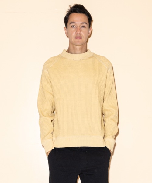 Jackman（ジャックマン） セーター ニット Waffle Midneck メンズ