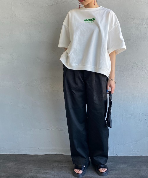 AMERICANA tシャツ Tシャツ [Americana×JEANS FACTORY