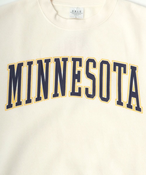 スウェット 別注 カレッジロゴ 裏起毛 レディース メンズ トレーナー