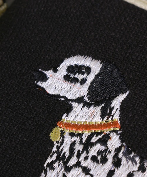 emesuelee ポーチ アニマル刺繍ポーチ レディース : ZOZOTOWN