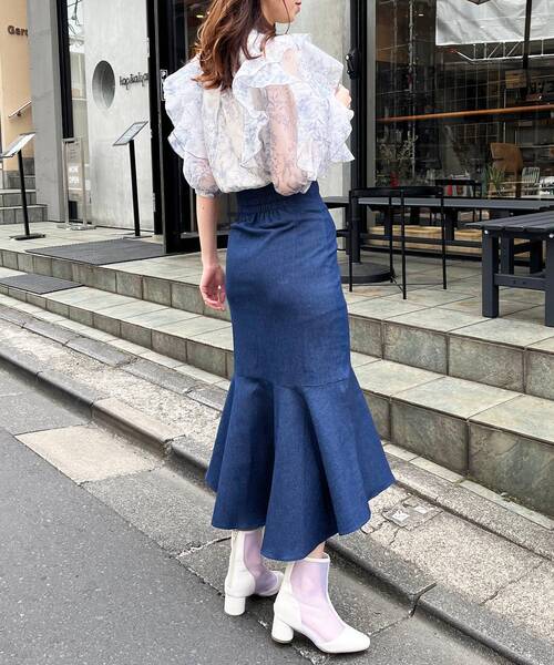 MAJESTIC LEGON（マジェスティックレゴン） スカート フィッシュテール